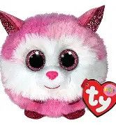 TY Puffies Princess Husky Pink