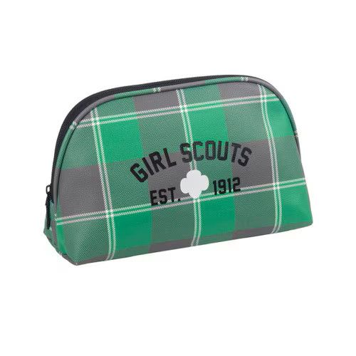 Plaid Pattern Pouch