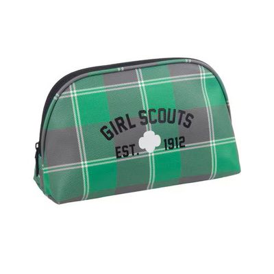 Plaid Pattern Pouch