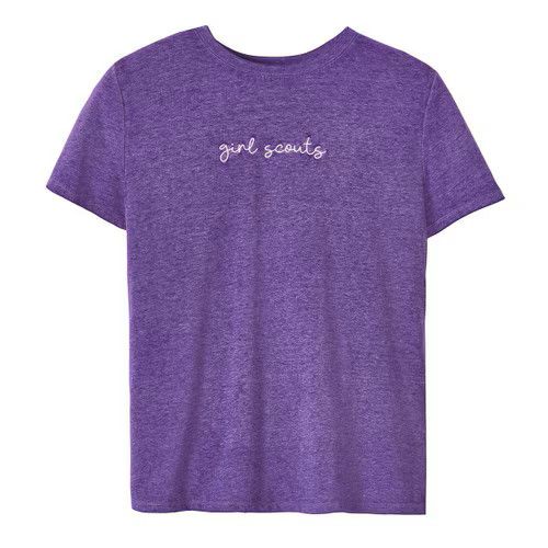 Women&#39;s Embroidered Burnout T-Shirt