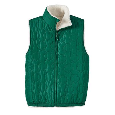Adult Trefoil Reversible Puffer Vest