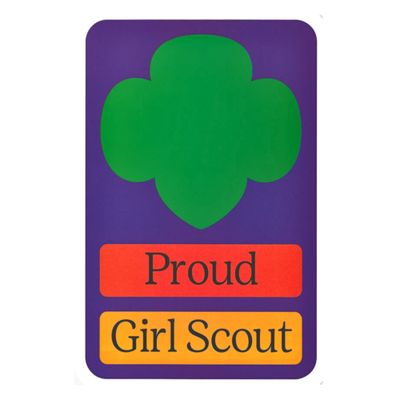 Proud Girl Scout Sticker