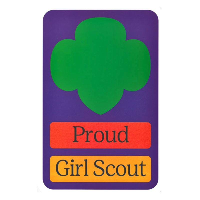 Proud Girl Scout Sticker