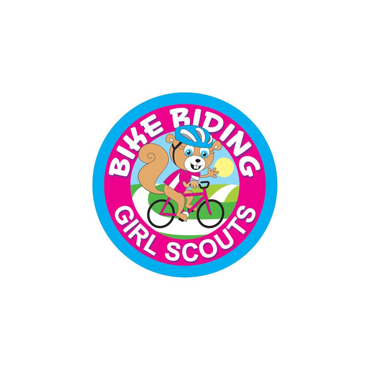 Bike Riding Sew-On Patch