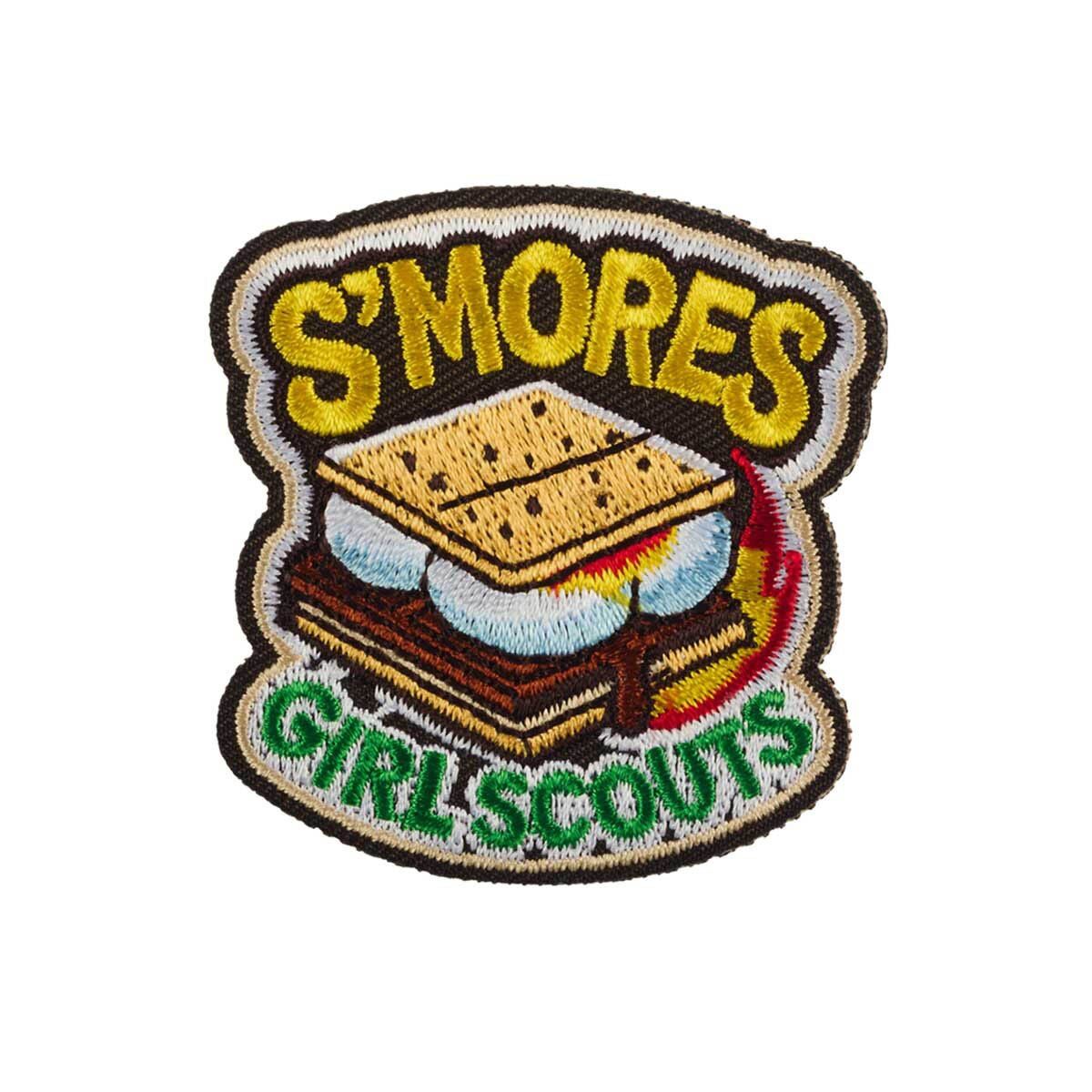 S&#39;mores Iron-On Patch