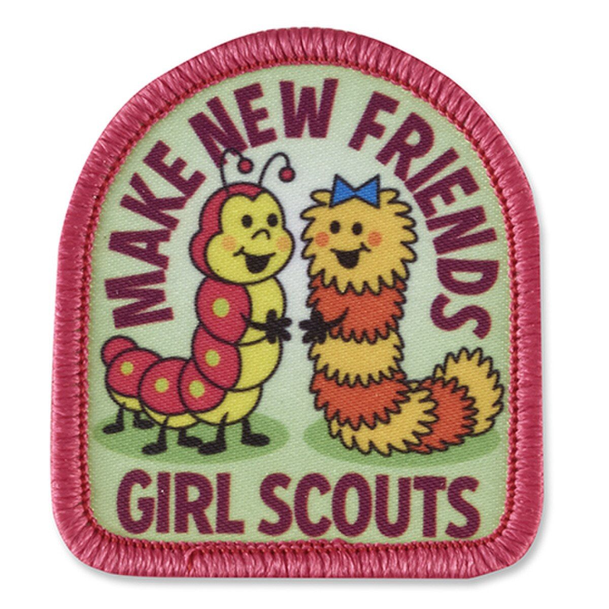 Make New Friends Caterpillars Sew-On Patch