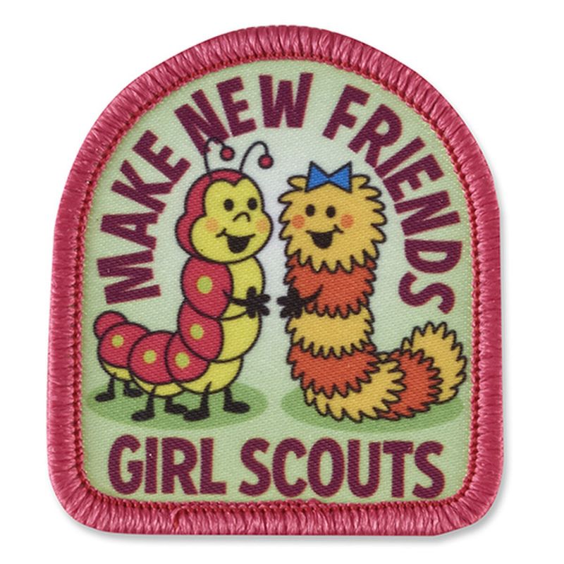 Make New Friends Caterpillars Sew-On Patch