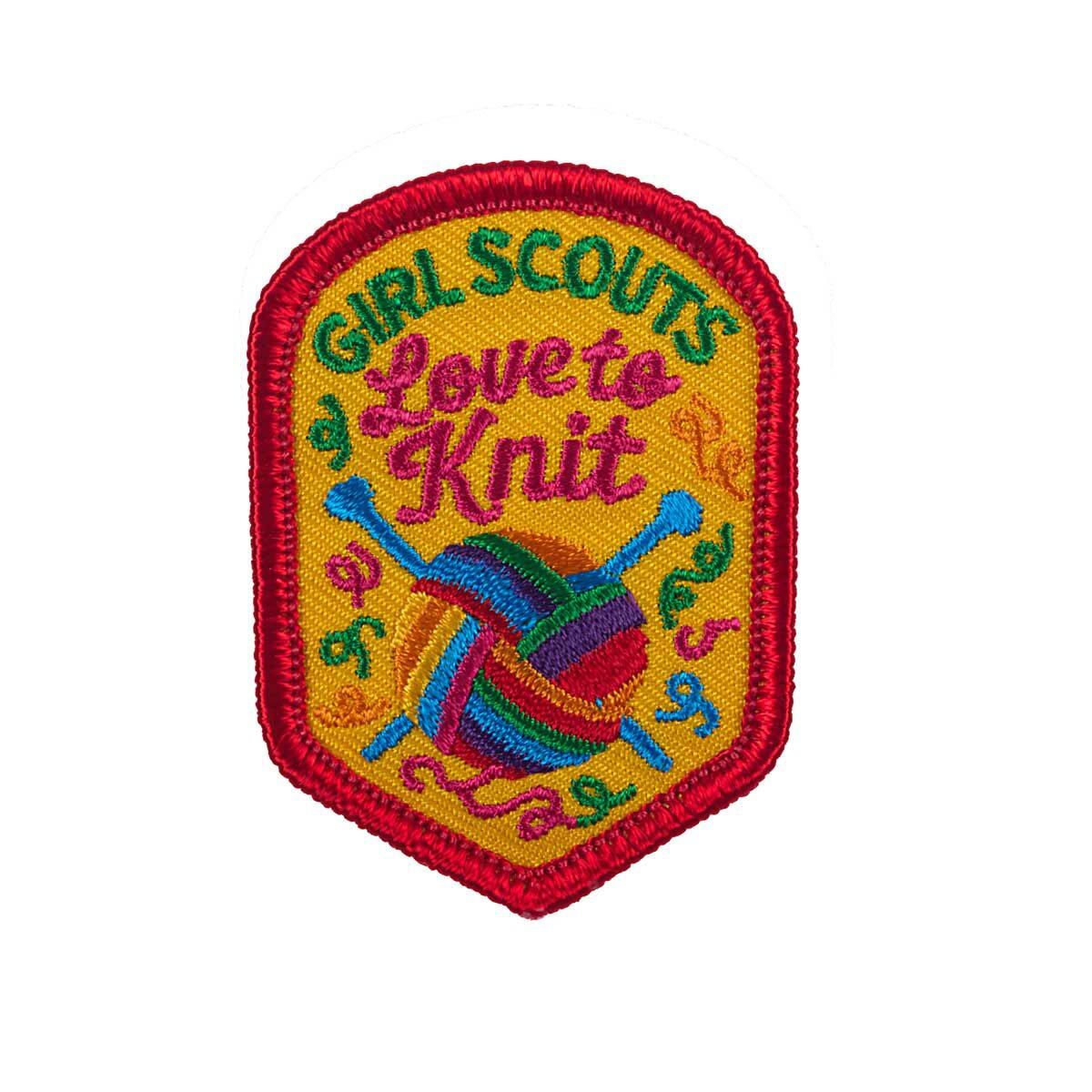 Love to Knit Iron-On Patch