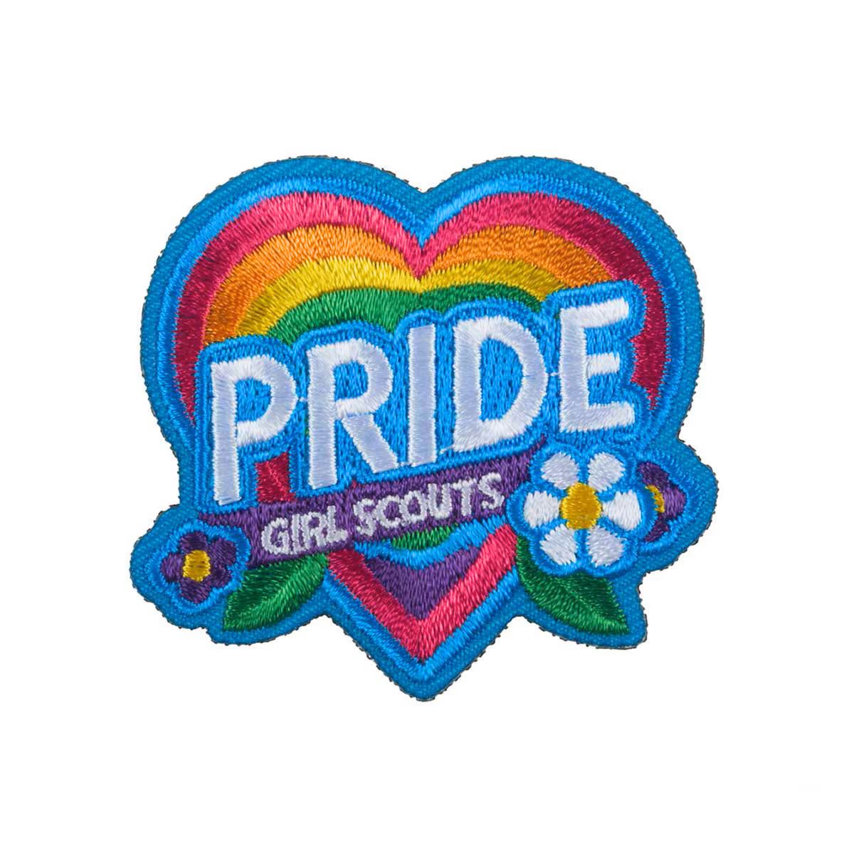 Pride Heart Iron-On Patch