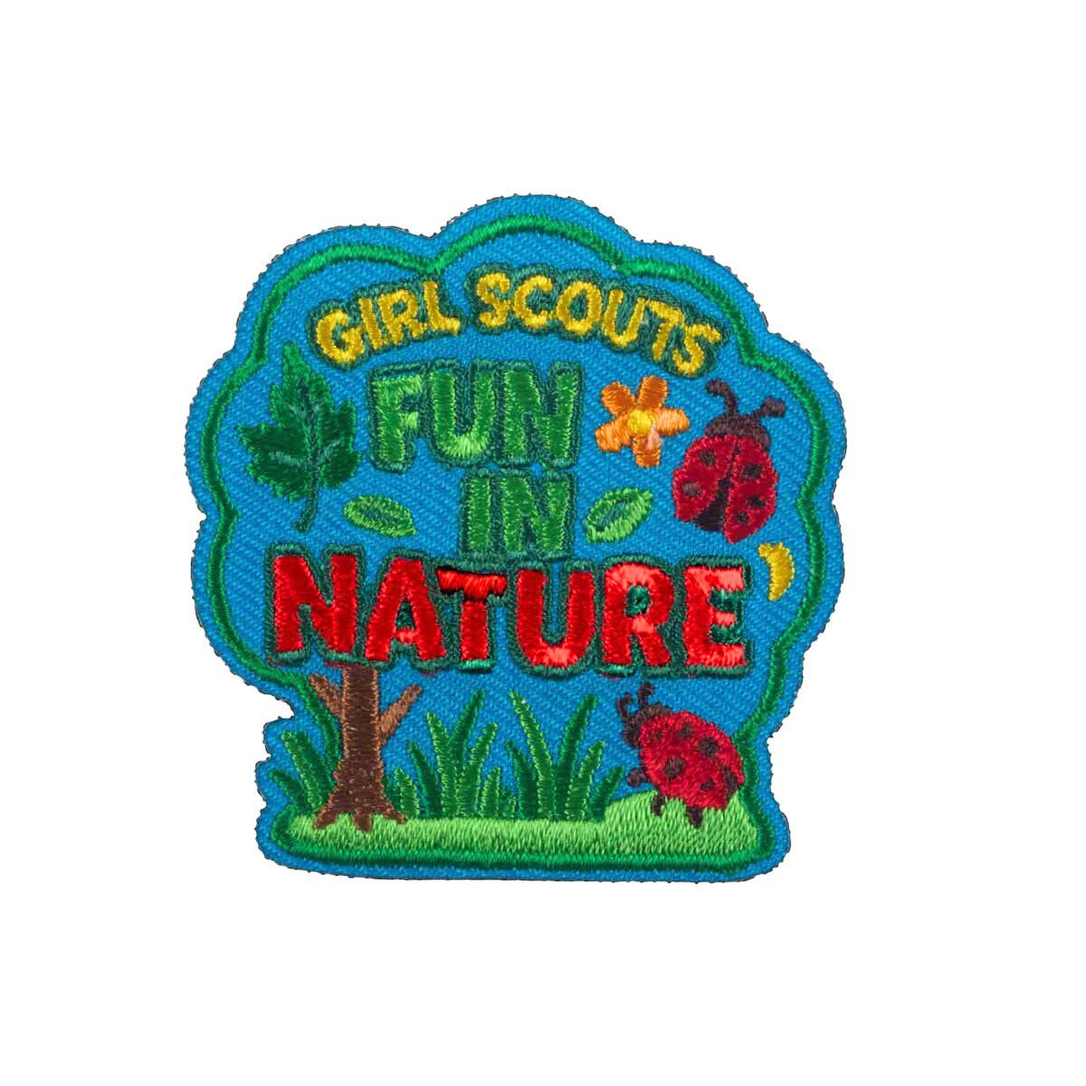 Fun In Nature Iron-On Patch