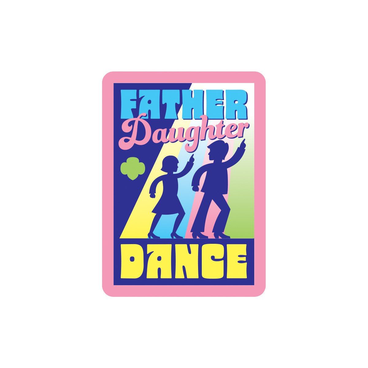 Father Daughter Dance Sew-On Patch