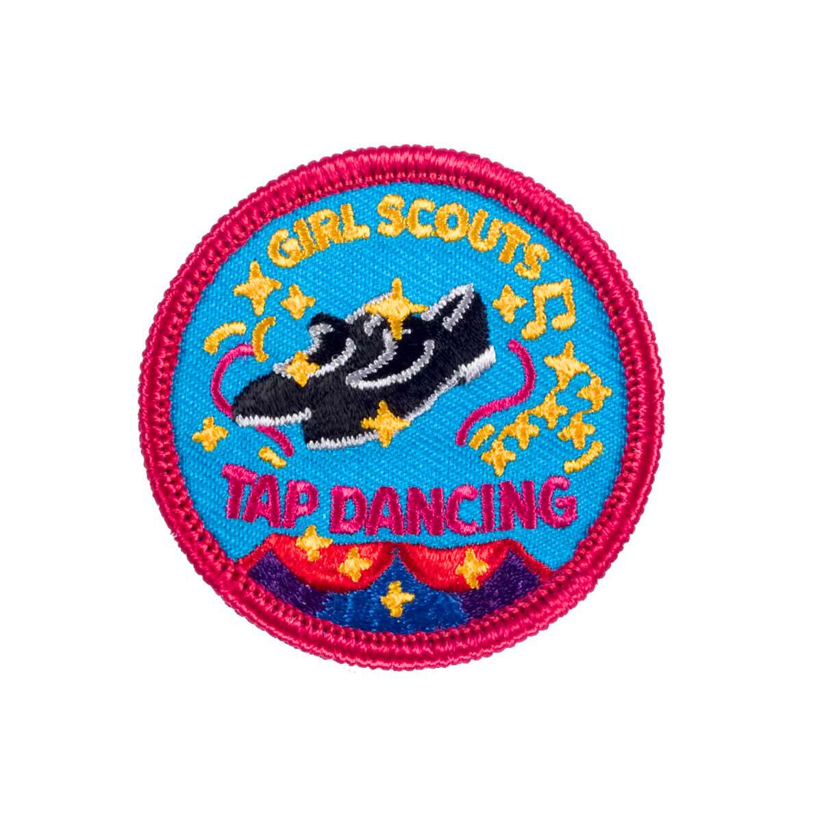 Tap Dancing Iron-On Patch