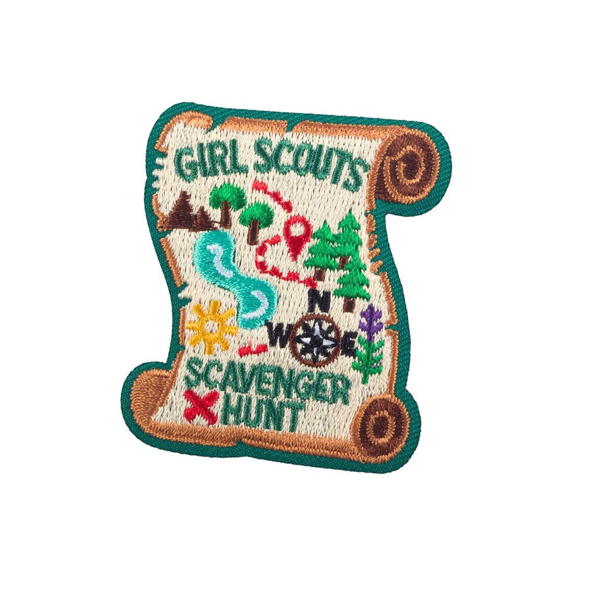 Scavenger Hunt Iron-On Patch