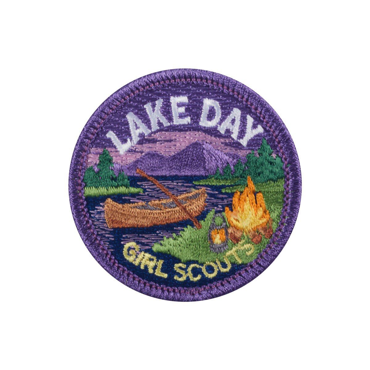 Lake Iron-On Patch