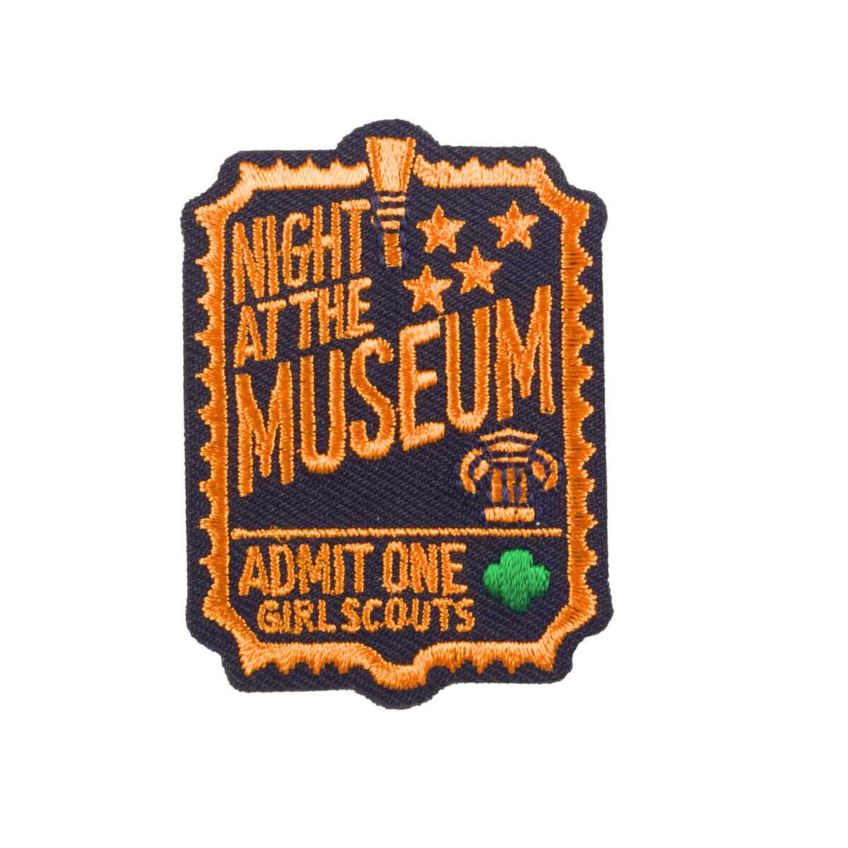 Museum Night Iron-On Patch