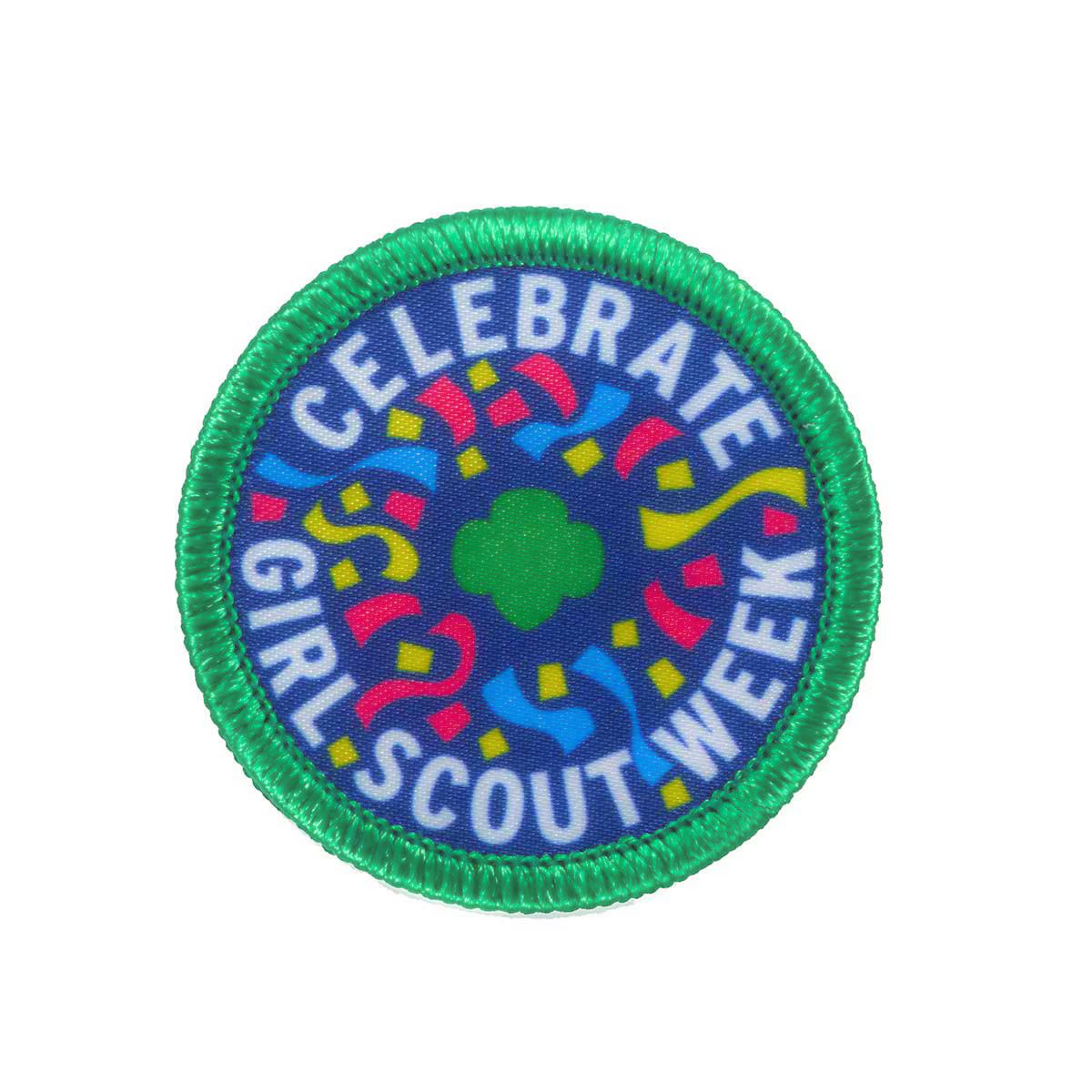 Girl Scout Week Confetti Sew-On Patch