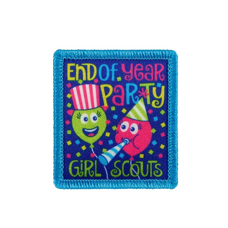 END OF YEAR PARTY BALLOONS FUN PATCH 2025