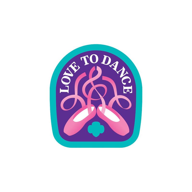 Love to Dance Shoes Sew-On Patch