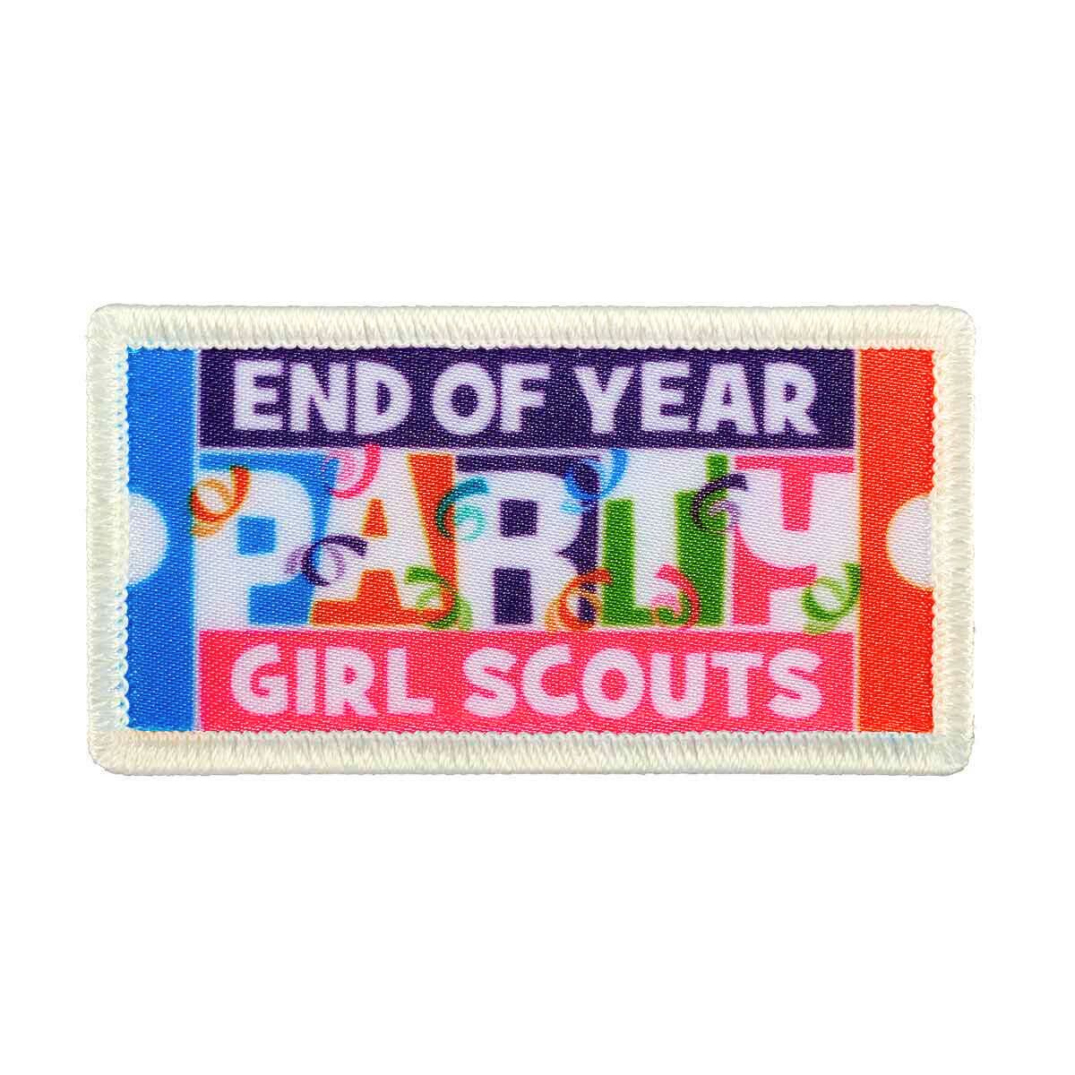 End of Year Party Ticket Sew-On Patch