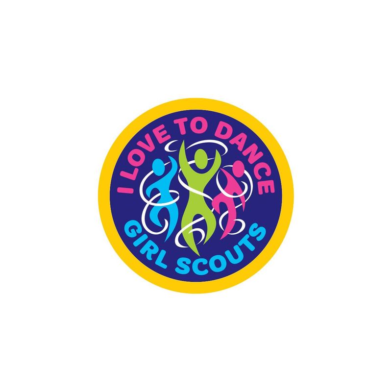 I Love to Dance Sew-On Patch