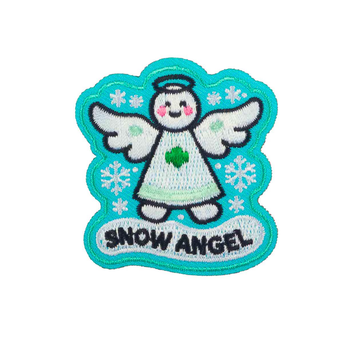 Snow Angel Iron-On Patch