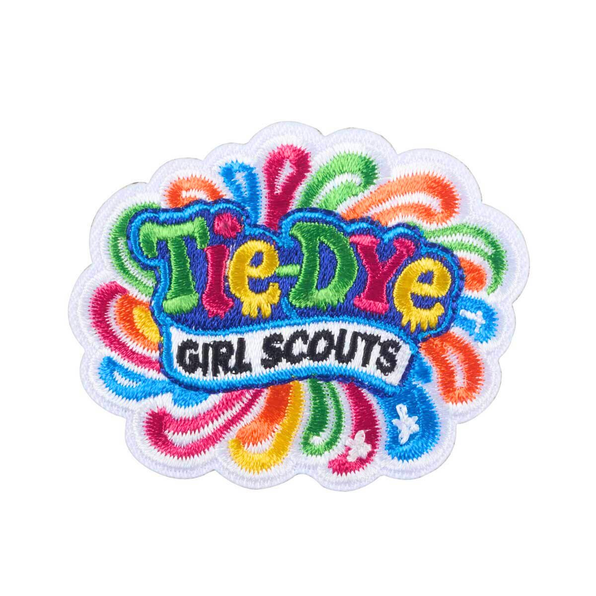 Tie Dye Iron-On Patch