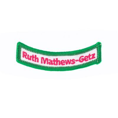 Ruth Mathews-Getz Patch
