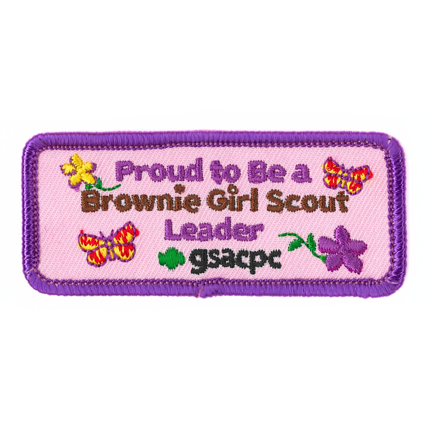 Proud to be Brownie Leader