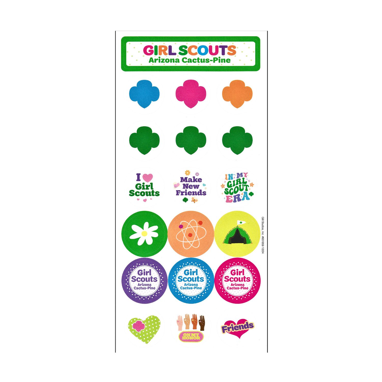 GSACPC Sticker Sheet