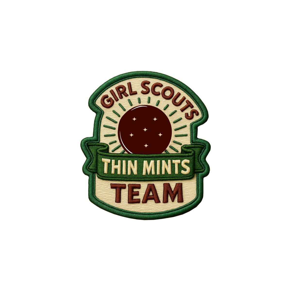 Thin Mints Team Iron-On Patch