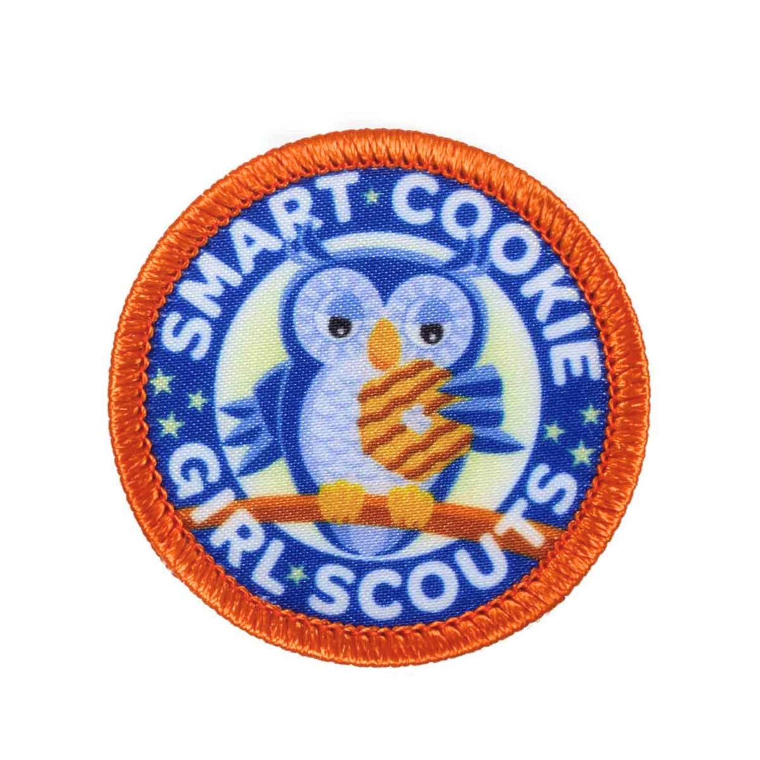 Smart Cookie Owl Sew-On Patch