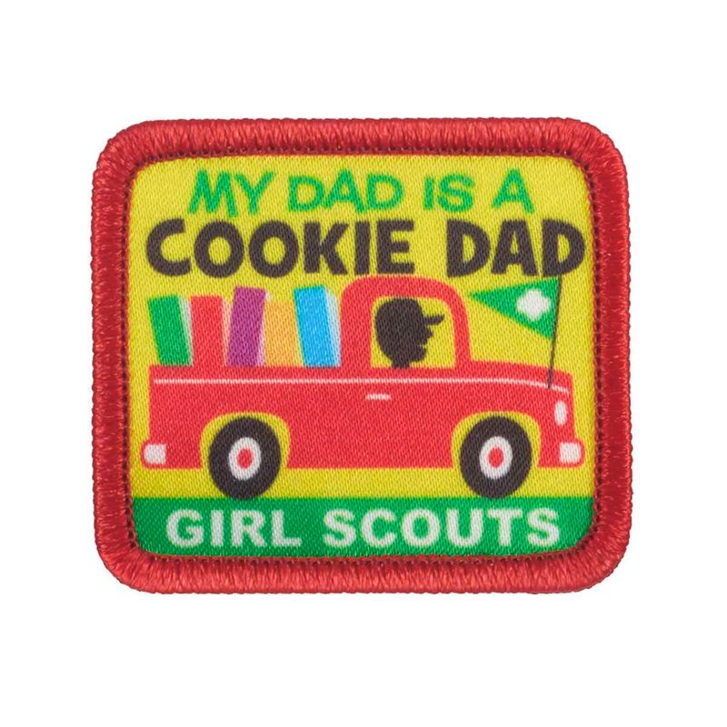 My Dad Is A Cookie Dad Sew-On Patch