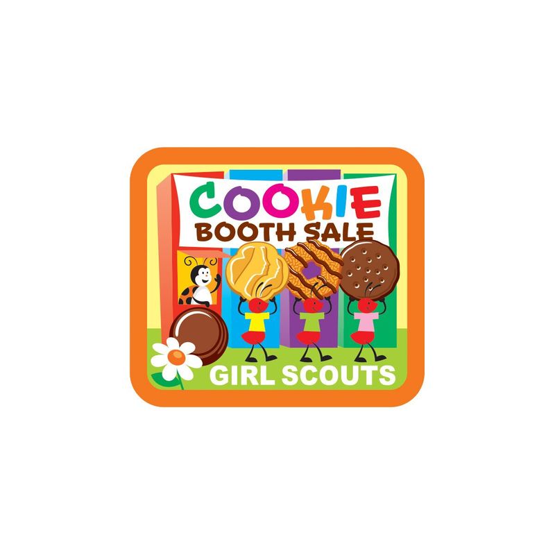 Cookie Booth Sale And Friends Sew-On Patch