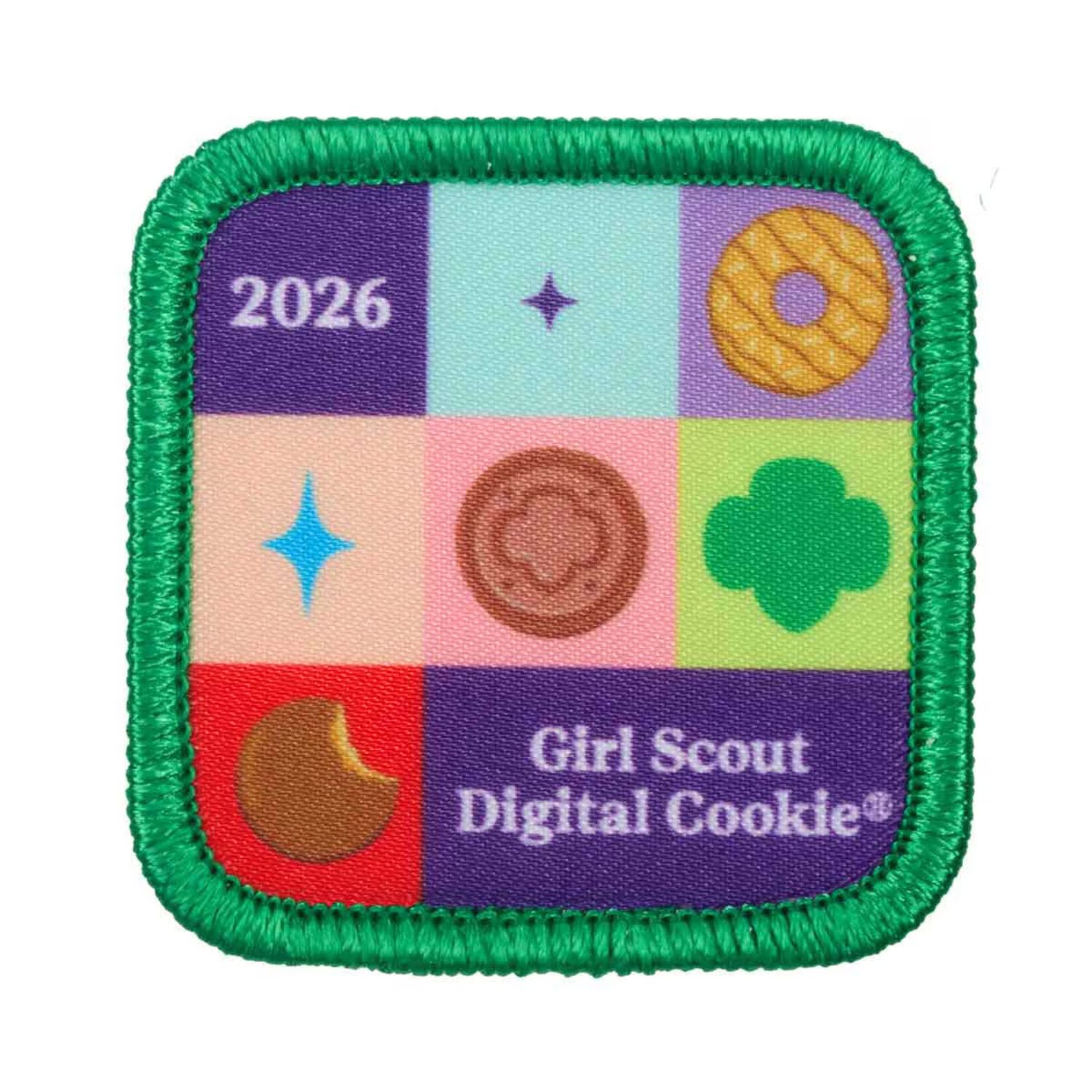2026 Girl Scout Digital Cookie Sew-On Patch