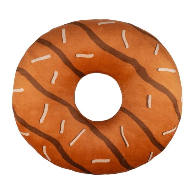 COOKIE PLUSH COCONUT CARAMEL PILLOW