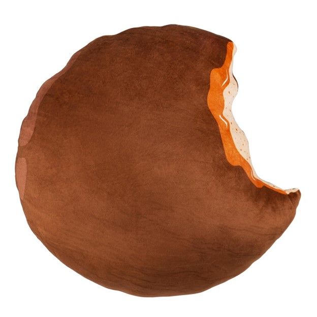 COOKIE PLUSH CHOCOLATE PEANUT BUTTER PILLOW