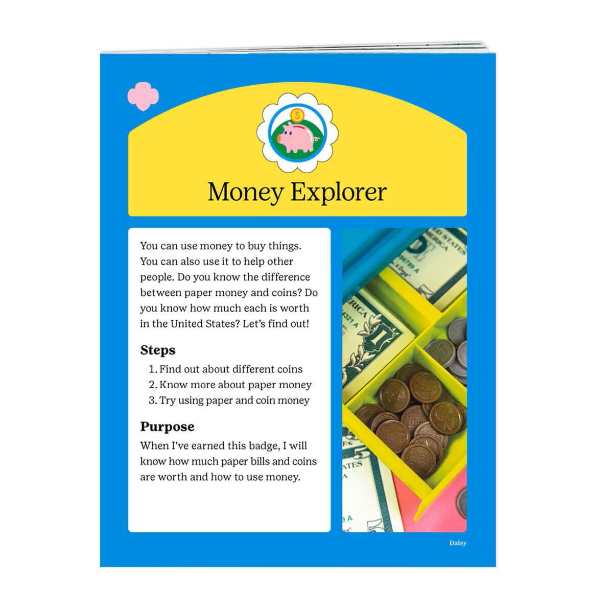 Daisy Money Explorer Badge Requirements