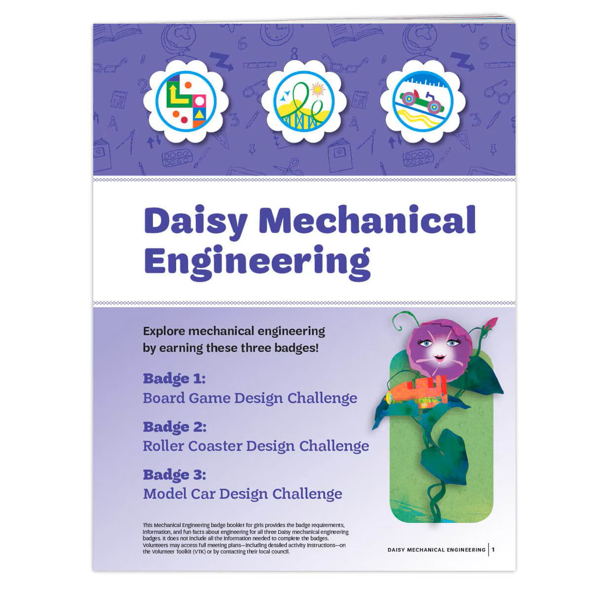 Daisy Mechanical Engineering Badge Requirement Pamphlet