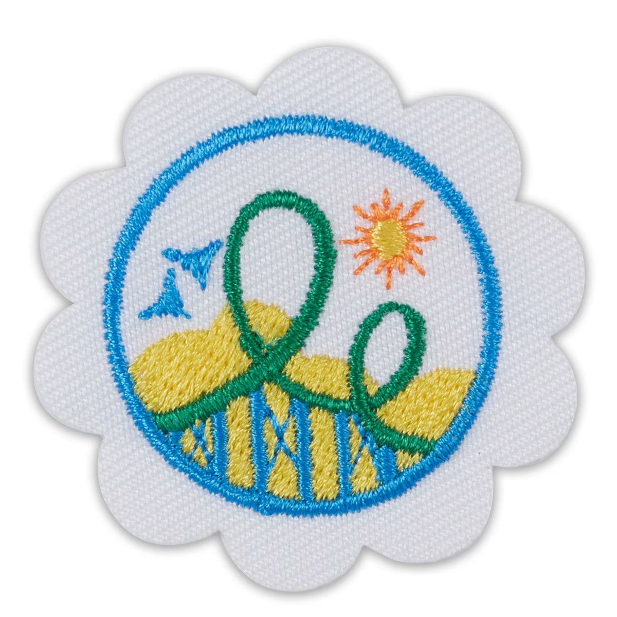 Daisy Roller Coaster Design Challenge Badge