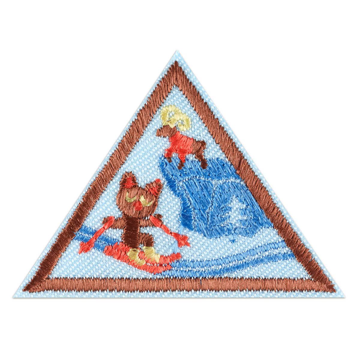 Brownie Snow Or Climbing Adventure Badge
