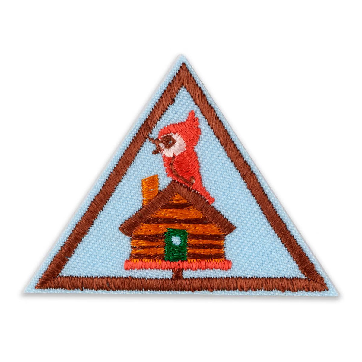 Brownie Cabin Camper Badge