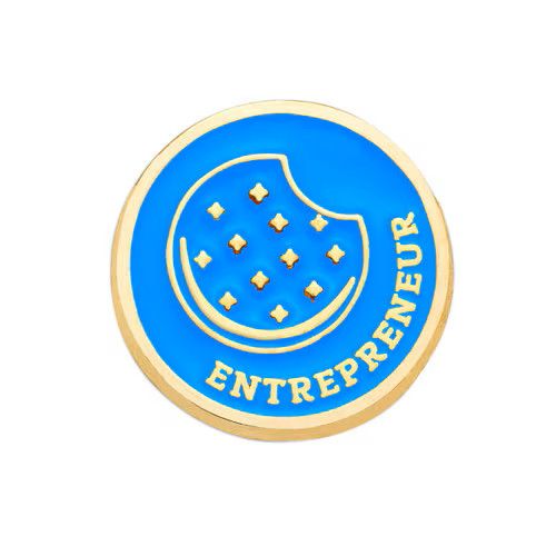 Daisy Cookie Entrepreneur Family Pin - Year 1