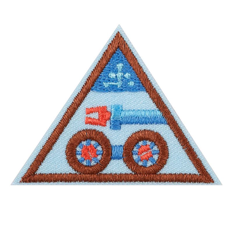 Brownie Designing Robots Badge