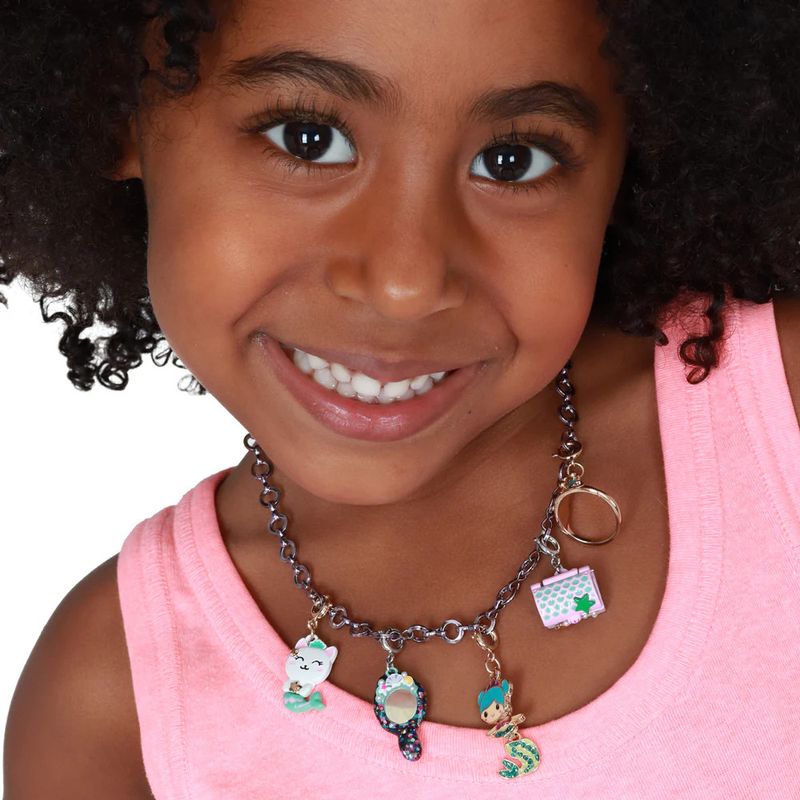 Charm It Necklace - Purple