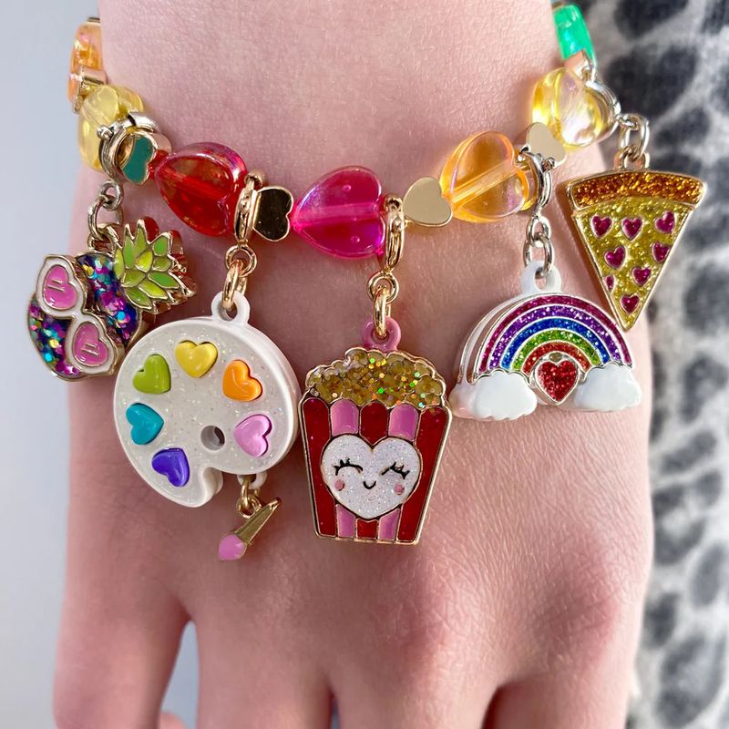 Charm It Glitter Popcorn Charm