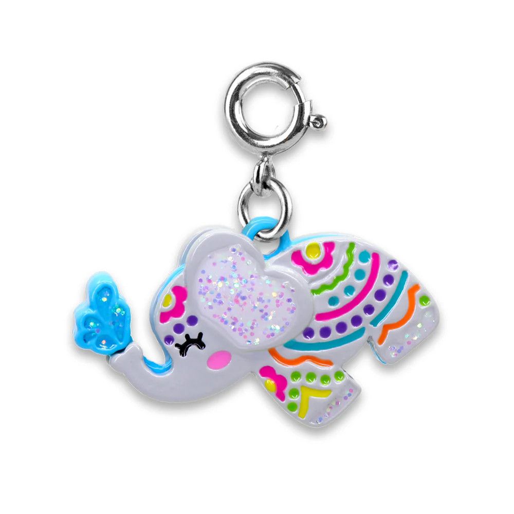 Charm It Glitter Elephant Charm