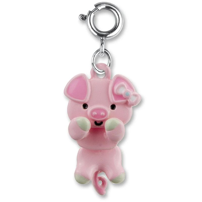 Charm It Swivel Pig Charm