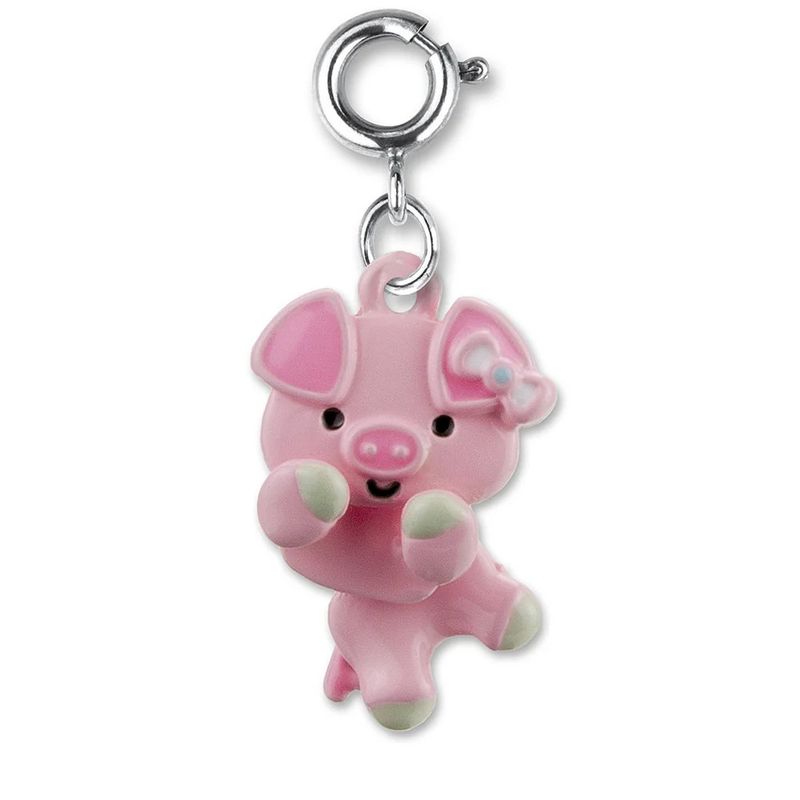 Charm It Swivel Pig Charm