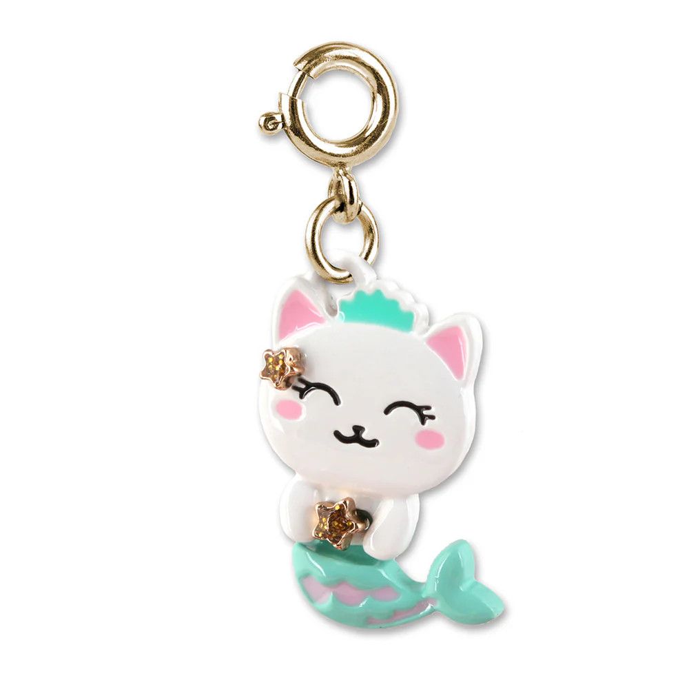 Charm It Gold Purrmaid Charm