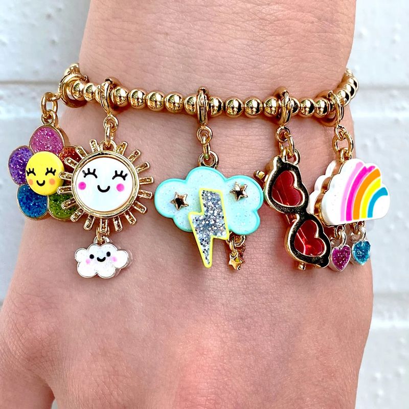 Charm It Glitter Lightning Charm